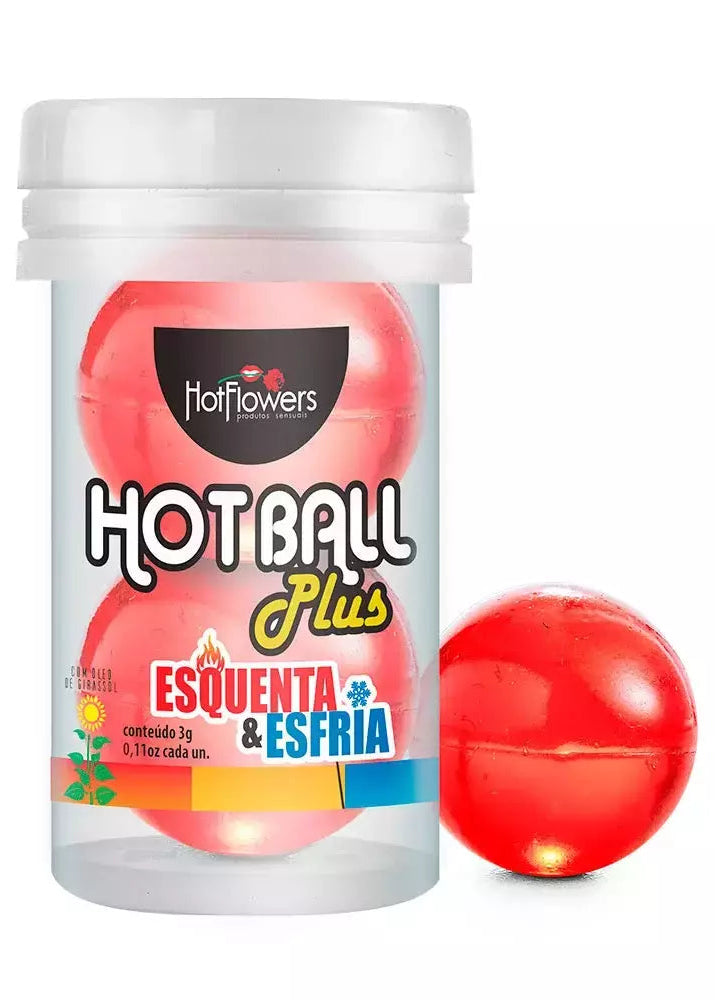 Bolinha Plus Esquenta e Esfria C/2 Hot Flowers