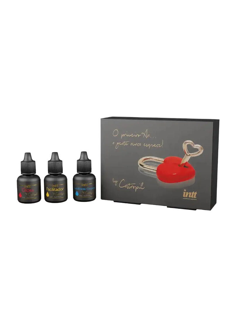 Kit Meu Primeiro Anal Sabor Blueberry 8ml By Castropil Intt