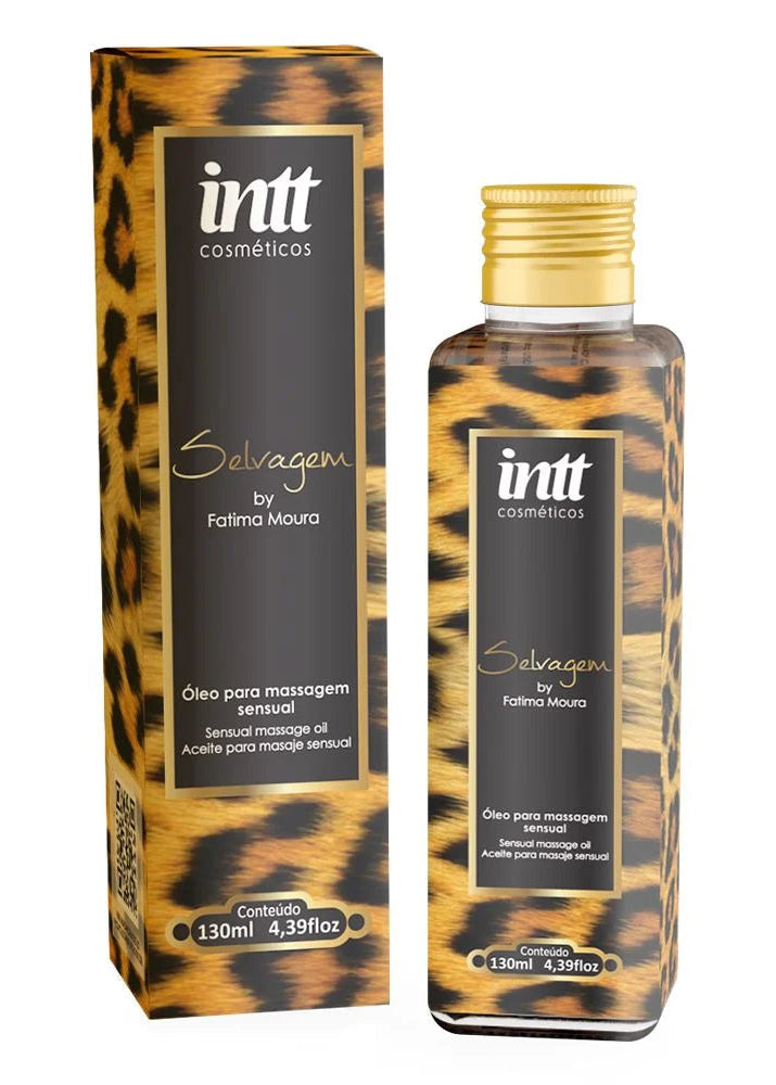 Selvagem óleo para massagem e hidratação 130ml