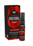 Garganta Profunda 15ml – Spray Refrescante Morango e Conforto Oral