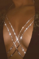 Body Chain Coleçao Serela - Joia Rara - Cristal