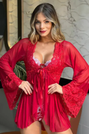 Robe Sensual Serela Coleção - Noites Quentes - Ametista
