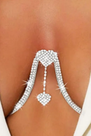 Body Chain Coleçao Serela - Joia Rara - Diamante Bruto Silver