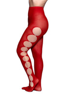 Meia Calça Detalhe Strass Serela Coleção - Sedutora - Étreinte Rouge