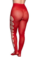 Meia Calça Detalhe Strass Serela Coleção - Sedutora - Étreinte Rouge