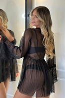 Robe Sensual Serela Coleção - Noites Quentes - Ametista