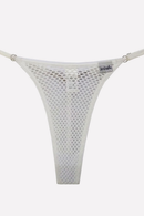 Fio De Luxo Em Arrastão Com Regulagem Furadinha Branco