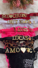 Fio Personalizável Com Tira Passante Para Letras