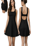 Vestido Serela Coleção Corpo Livre Preto - Energy Silhouette