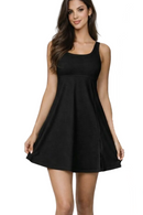 Vestido Serela Coleção Corpo Livre Preto - Energy Silhouette