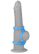 Kit com 3 Anéis Penianos Luminosos Lumino Play Penis Ring Serela Coleção - Prazer Tech - Cercle du Plaisir