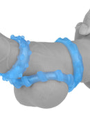 Kit com 3 Anéis Penianos Luminosos Lumino Play Penis Ring Serela Coleção - Prazer Tech - Cercle du Plaisir
