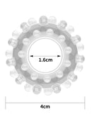 Anel Peniano Diamond Power Plus Cockring Transparente Serela Coleção - Prazer Tech - Cercle du Plaisir