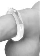 Anel Peniano Diamond Power Plus Cockring Transparente Serela Coleção - Prazer Tech - Cercle du Plaisir