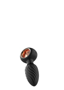 Plug Anal Rotativo com Alça  para Apoio Serela Coleção – Prazer Tech – Opus Noir