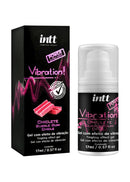 Vibration Gel Excitante que Vibra Sabor Chiclete 17ml Intt