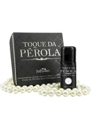 Toque da Pérola Loção e Colar de Pérolas para Massagem Sensual Hot Flowers