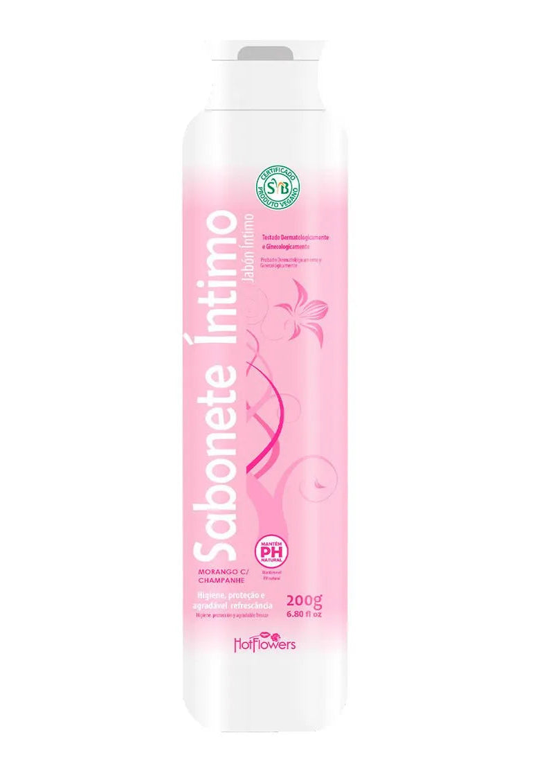 Sabonete Íntimo Feminino 200g Hot Flowers
