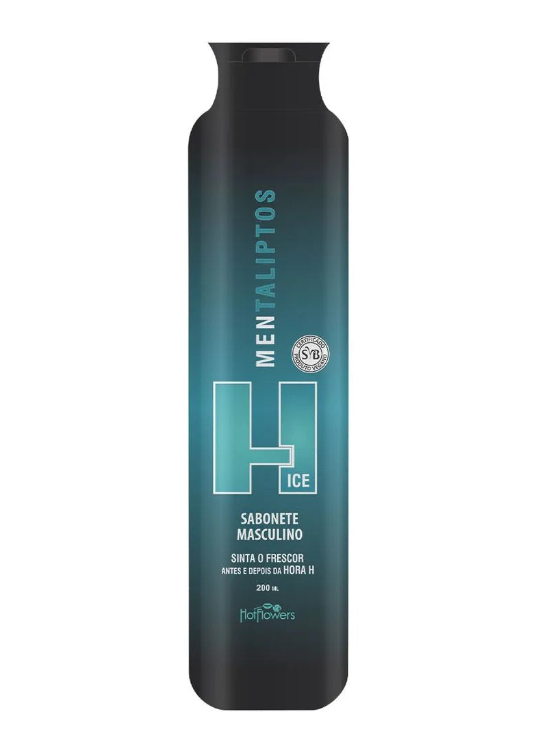 Sabonete Íntimo Masculino Mentaliptos Ice 210ml Hot Flowers