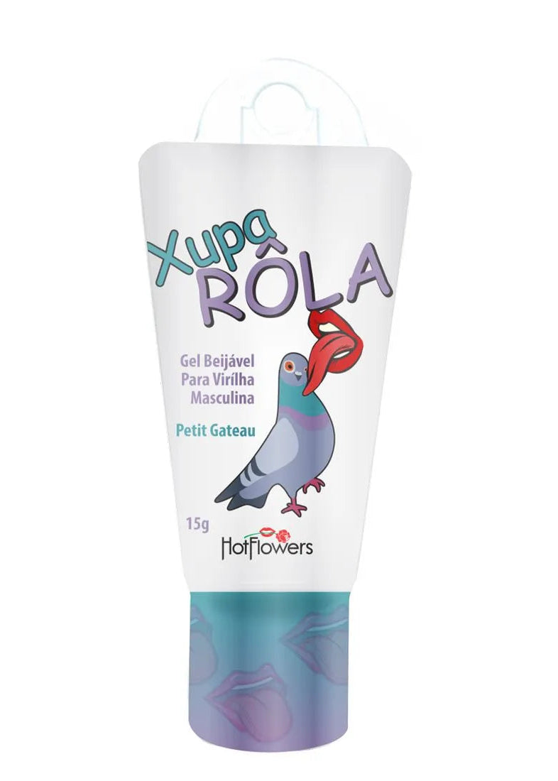 Xupa Rola Gel Beijável Para Virilha Masculina 15g Hot Flowers