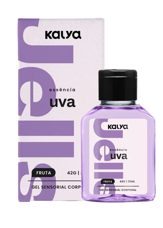 Jells Gel Beijável Que Aquece Uva 30ml Kalya