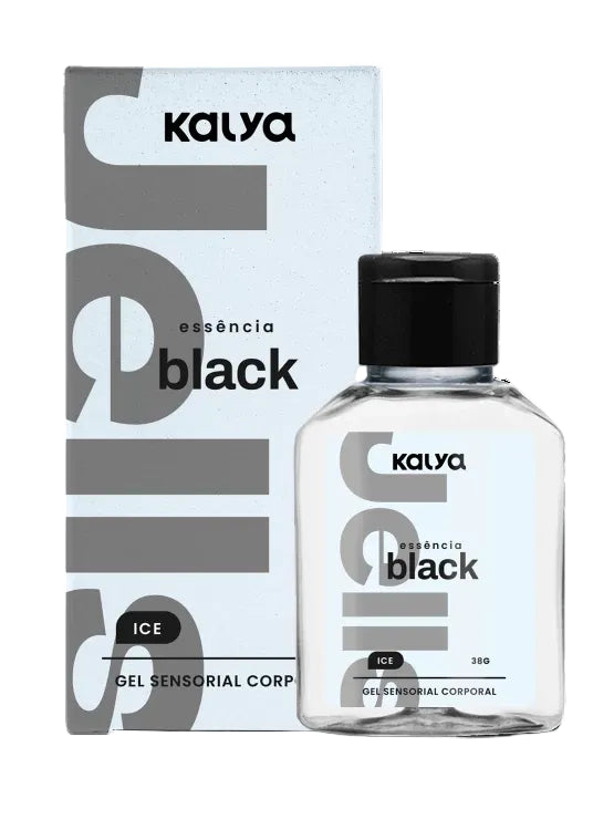 Jells Gel Beijável que Gela Black 30ml Kalya
