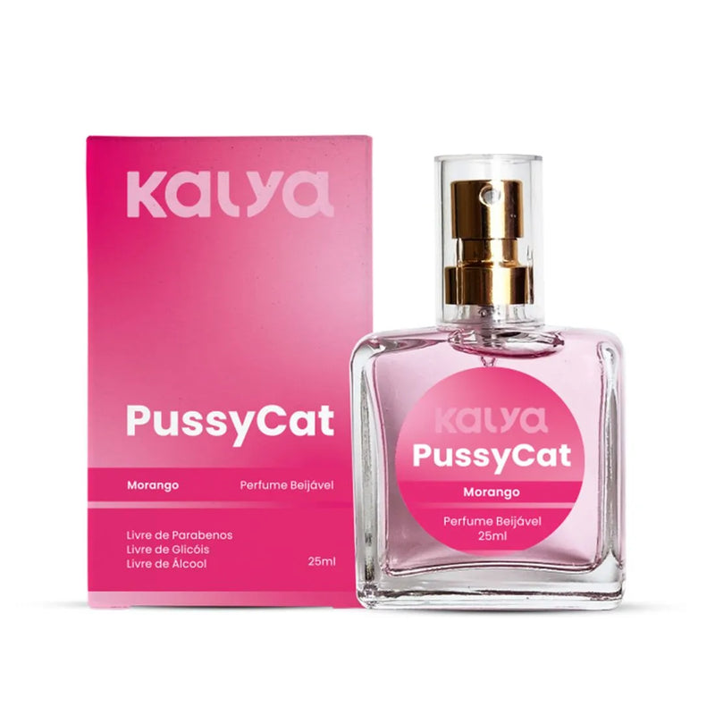 Pussycat Perfume Beijável Feminino 25ml Kalya