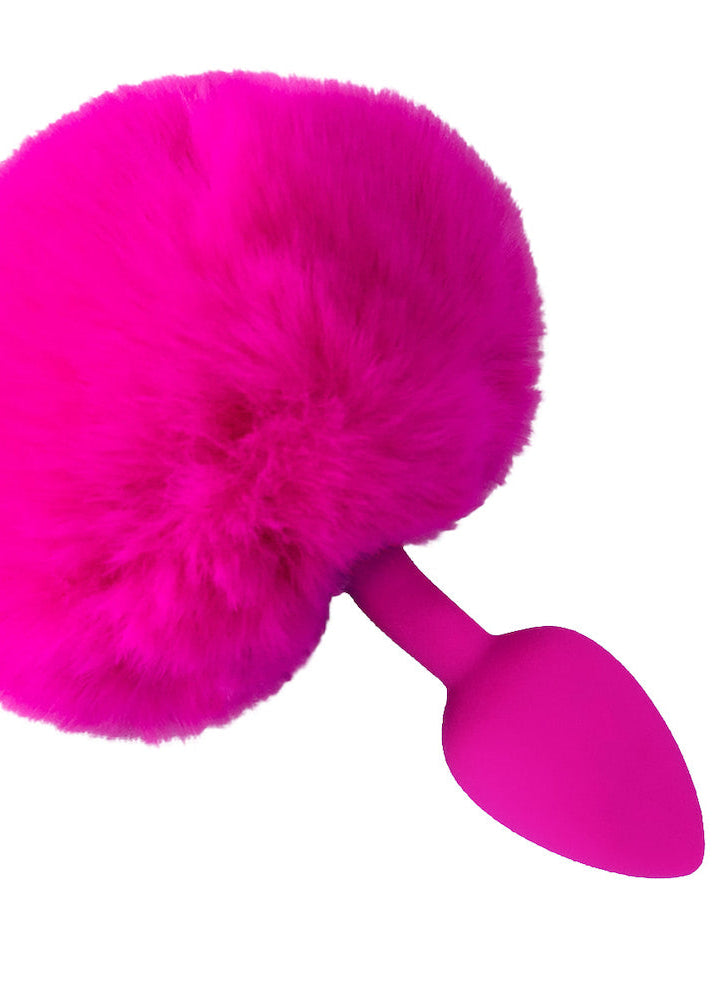 Plug Anal Cônico com Rabo Coelho P Serela Coleção – Prazer Tech – Volupté