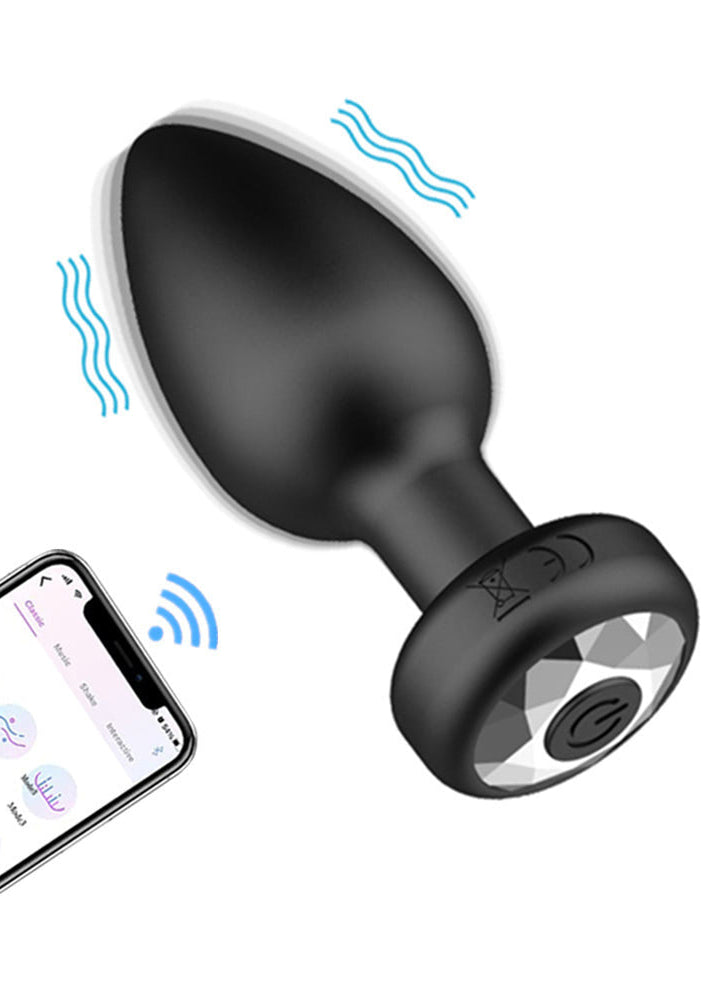Plug 10 Modos de Vibração e Controle por Aplicativo Serela Coleção – Prazer Tech  – Ondes de Plaisir