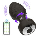 Plug Anal em Silicone com 10 Modos de Vibração,10 Modos de Rotação e Controle por Aplicativo Serela Coleção – Prazer Tech  – Velours Intime