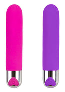 Vibrador Personal Recarregável Com 12 Modos de Vibração Serela - Coleção Prazer Tech - Noir Voluptueux