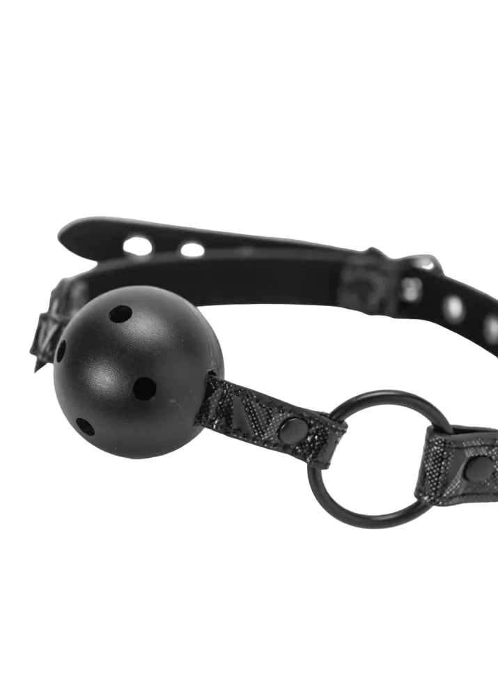 Mordaça de bola com fivela ajustável Serela Coleção - Prazer Tech - Frisson