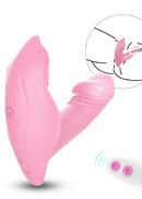Vibrador Ponto G com Estimulador Clitoriano Controle Remoto Serela Coleção - Prazer Tech - Muse Vibrante