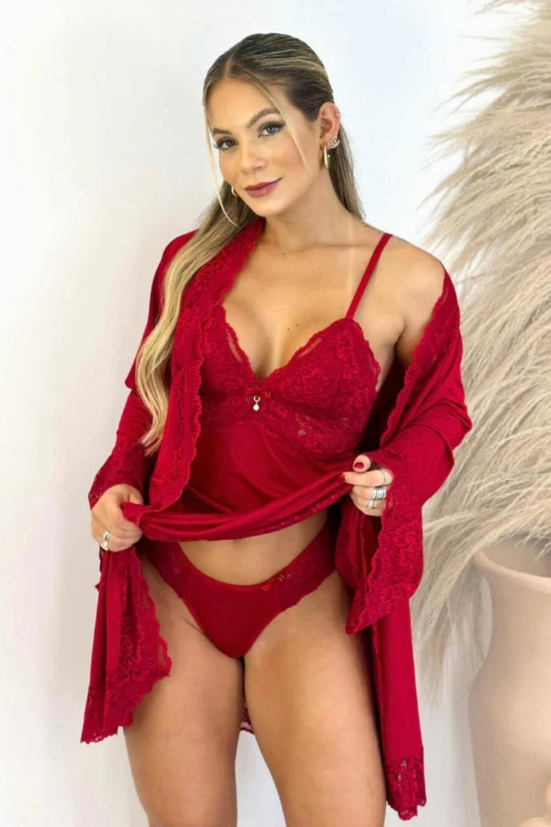 Camisola Serela Coleção - Noites Quentes - L’Essence Rouge