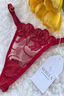 Fio Tule Bordado Sexy Serala Coleção- Sem Pudor - Regulagem