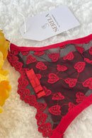 Fio Tule Bordado Sexy Serala Coleção- Sem Pudor - Regulagem