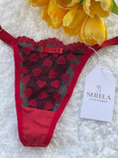 Fio Tule Bordado Sexy Serala Coleção- Sem Pudor - Regulagem