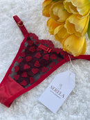 Fio Tule Bordado Sexy Serala Coleção- Sem Pudor - Regulagem