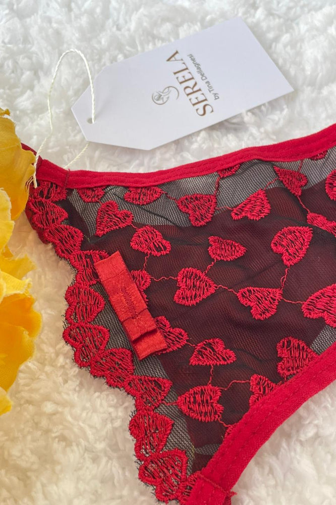 Fio Tule Bordado Sexy Serala Coleção- Sem Pudor - Regulagem