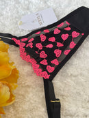 Fio Tule Bordado Sexy Serala Coleção- Sem Pudor - Regulagem