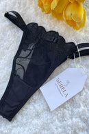 Fio Tule Bordado Sexy Serala Coleção- Sem Pudor - Regulagem