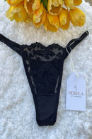 Fio Tule Bordado Sexy Serala Coleção- Sem Pudor - Regulagem