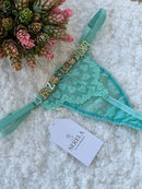Fio Personalizável  Love Com Tira Passante Para Letras