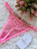 Fio Personalizável  Love Com Tira Passante Para Letras