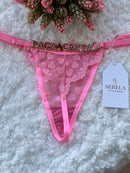 Fio Personalizável  Love Com Tira Passante Para Letras