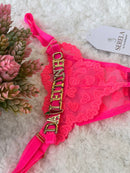 Fio Personalizável  Love Com Tira Passante Para Letras