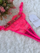 Fio Personalizável  Love Com Tira Passante Para Letras
