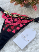 Fio Personalizável  Love Com Tira Passante Para Letras
