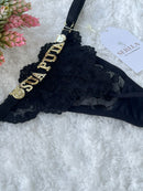 Fio Personalizável  Love Com Tira Passante Para Letras