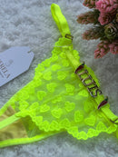 Fio Personalizável  Love Com Tira Passante Para Letras